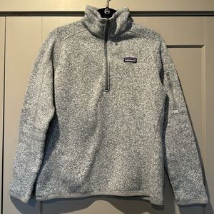 Women’s Gray Patagonia ¼ Zip